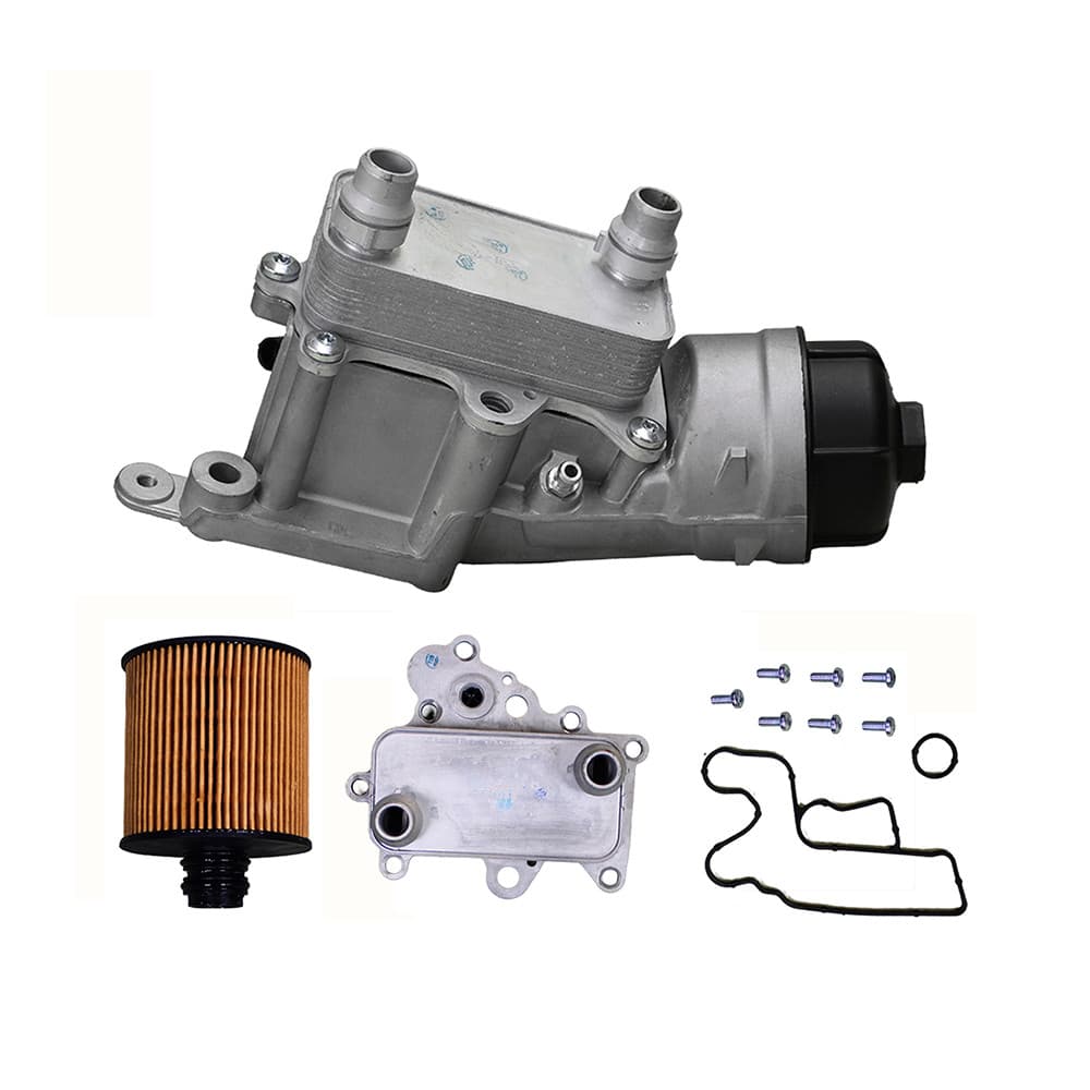 Porta filtro aceite con enfriador Fiat Doblo 1.6